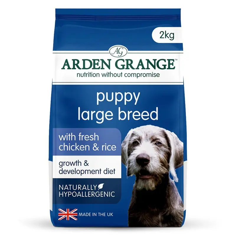 Arden Grange Large Breed Dry Puppy/Junior Dog Food With Chicken And Rice 2Kg