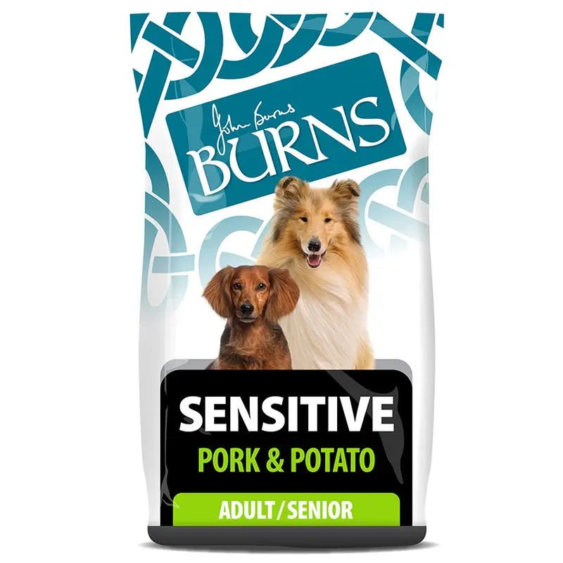 Burns Sensitive Dry Dog Food Pork And Potato 6Kg