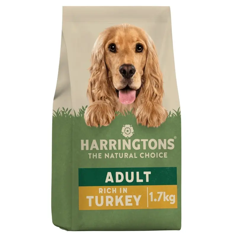 Harringtons Adult Complete Rich In Turkey With Veg Dog Food - 1.7Kg