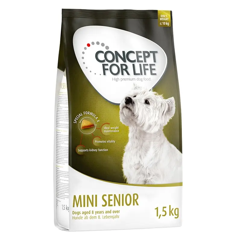 Concept For Life 1.5Kg Dry Dog Food - Special Price! * - Mini Senior (1.5Kg)