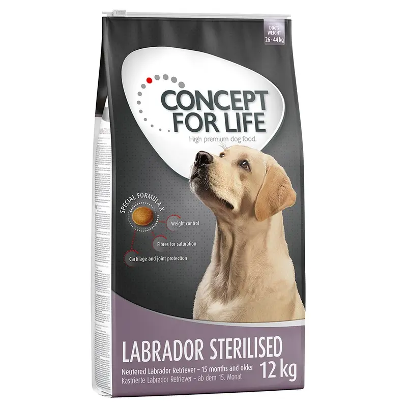 Concept For Life Labrador Sterilised - 12Kg