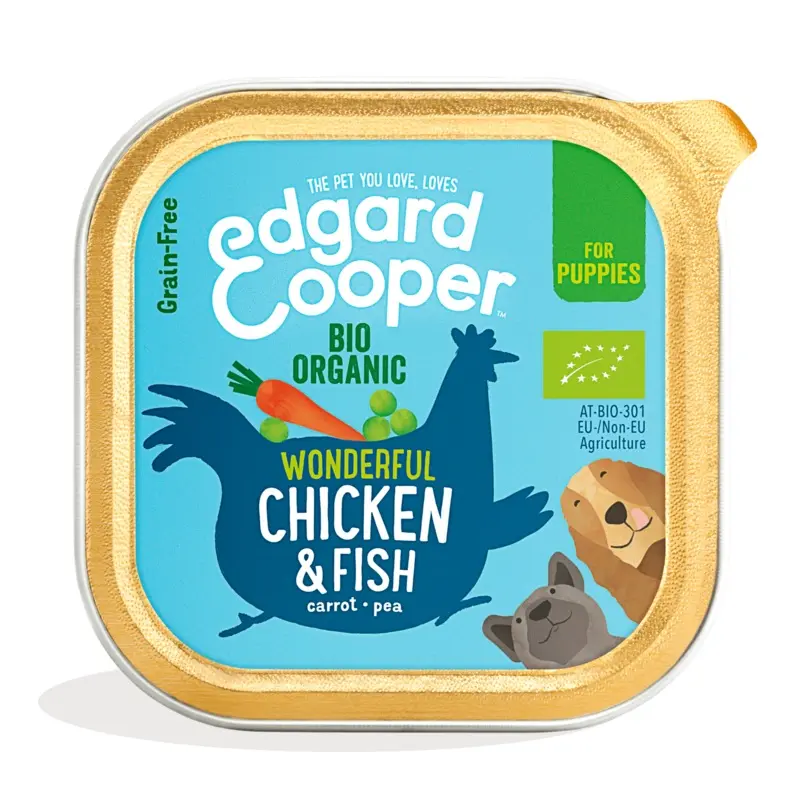 Edgard And Cooper Grain Edgard & Cooper Dog Puppy Organic -Free Chicken And Fish | : 100G