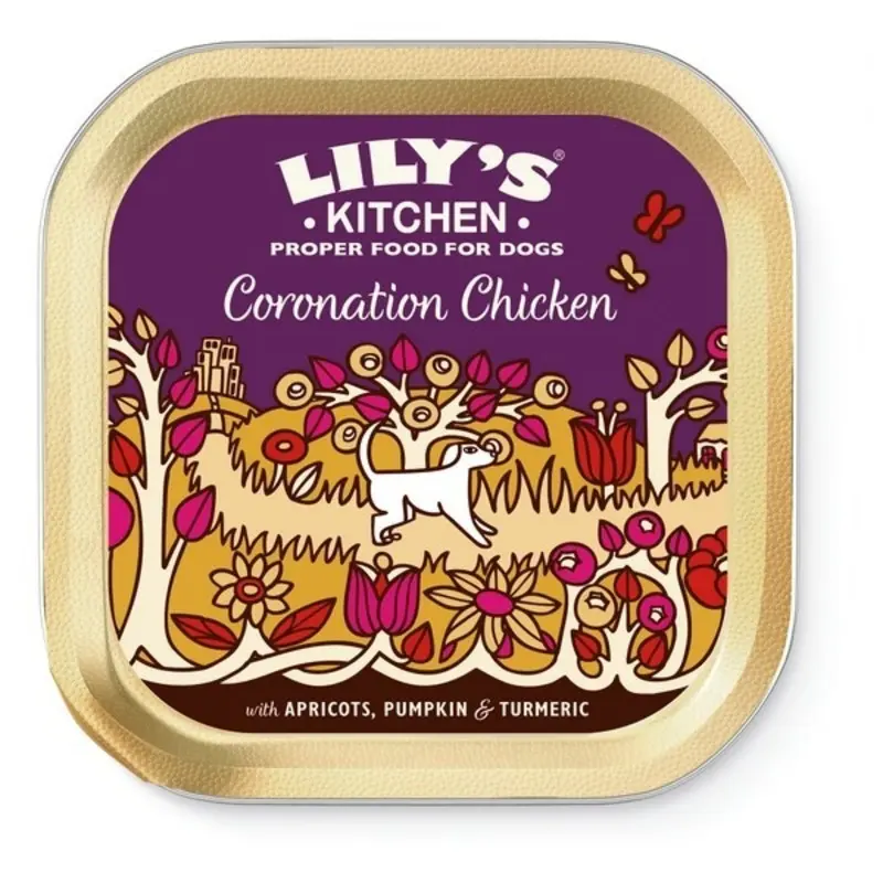Lilys Kitchen Coronation Chicken Dog Food - X 150G Grain Size 10