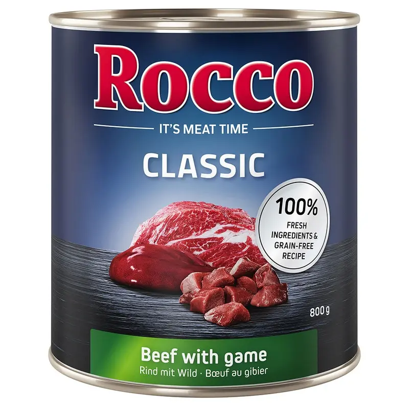 Rocco Classic 6 X 800G - Beef With Game