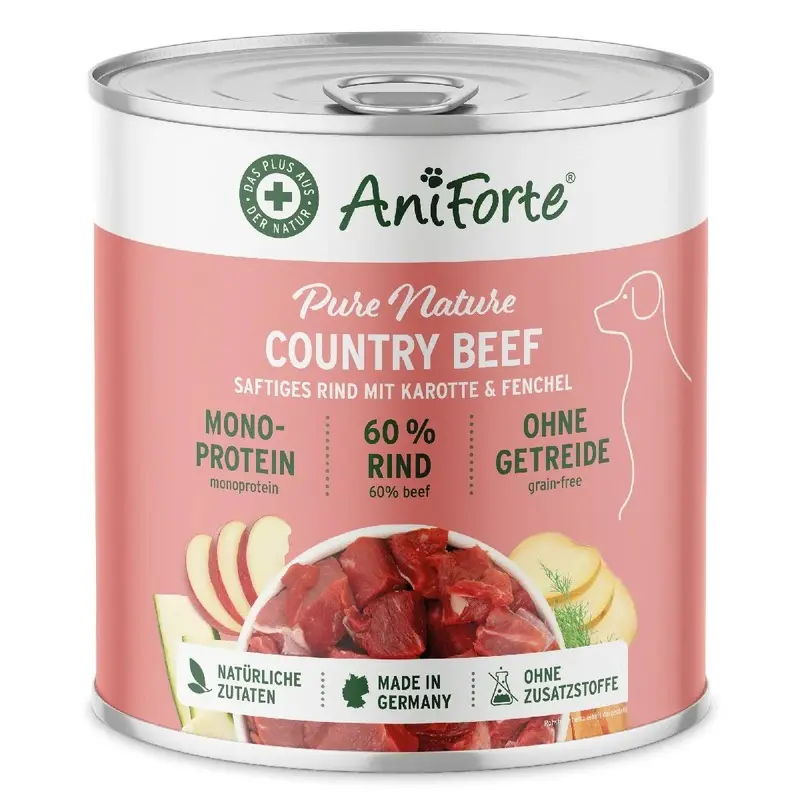 Aniforte Grain Dog Purenature Country Beef | : 400G