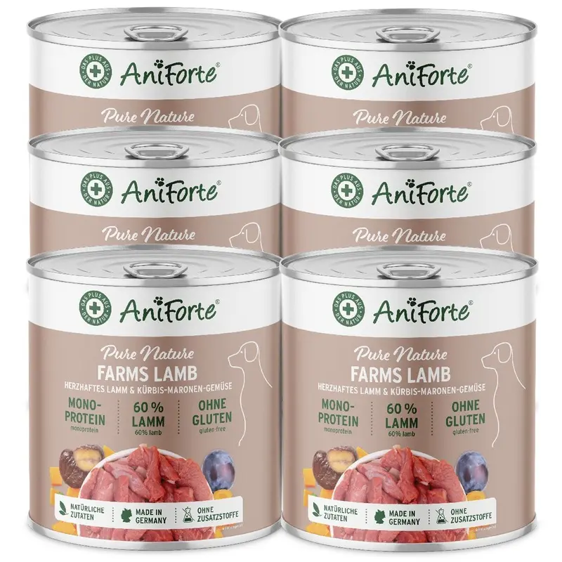 Aniforte Uk Aniforte Purenature Farms Lamb - Wet Food For Dogs Size 28