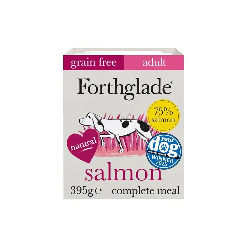 Forthglade Salmon/Grain Complete Adult With Potato & Veg Free X 395G Size 7