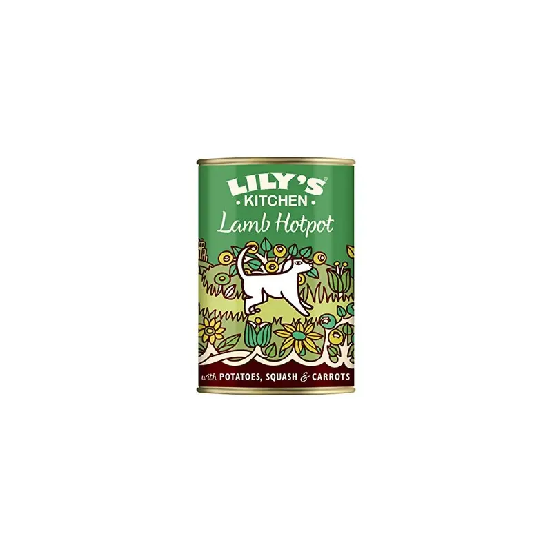 Lilys Kitchen Adult Lamb Hotpot Wet Dog Food (6 X 400 G) Size 6