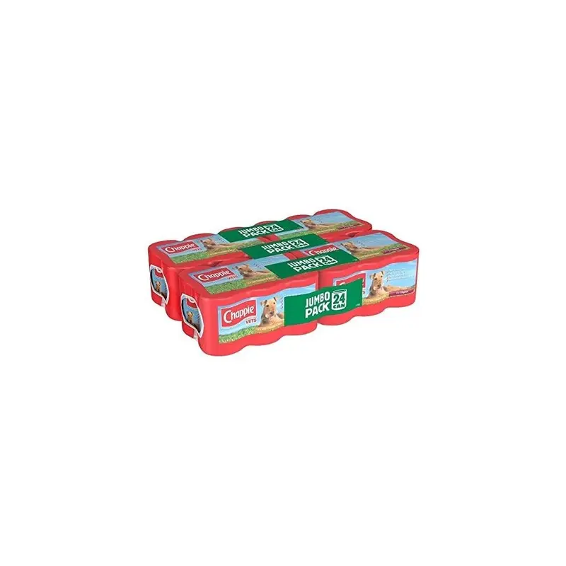 New Chappie Dog Food Jumbo Pack (24X412g)