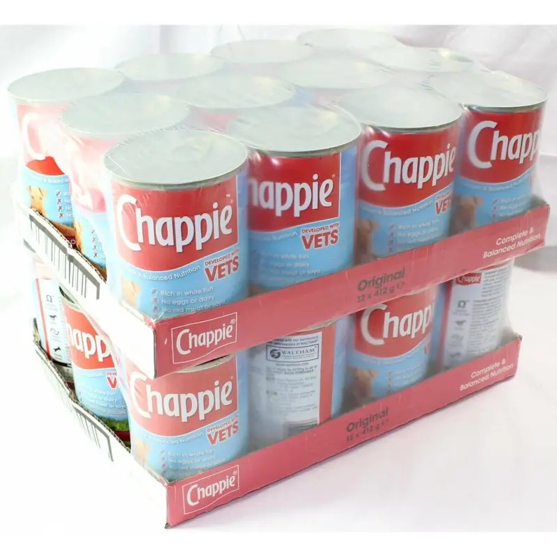 New Chappie Original Dog Food X 412G Vet Recommended Size 24