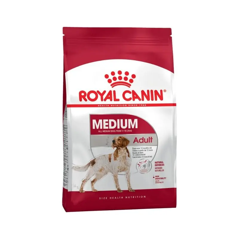 New Royal Canin Adult Dog Food Dry Mix 15 Kg Medium