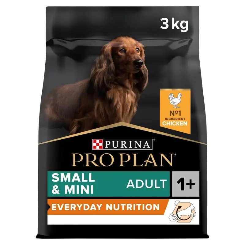 Pro Plan And Mini Everyday Nutrition Chicken Dry Dog Food - 3Kg Small
