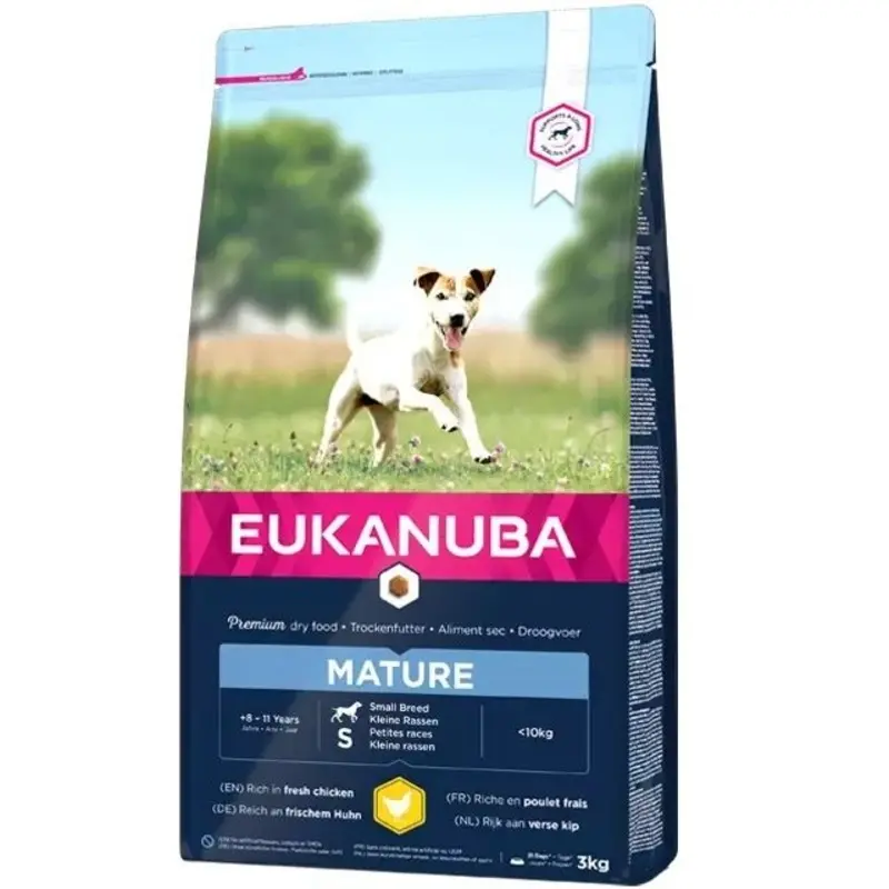 Eukanuba Mature Breed Chicken Dog Food - 2Kg Small