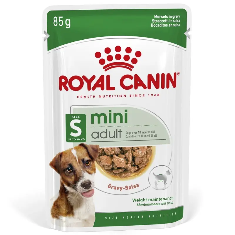 Royal Canin Size Royal Canin Mini Adult In Gravy - 12 X 85G