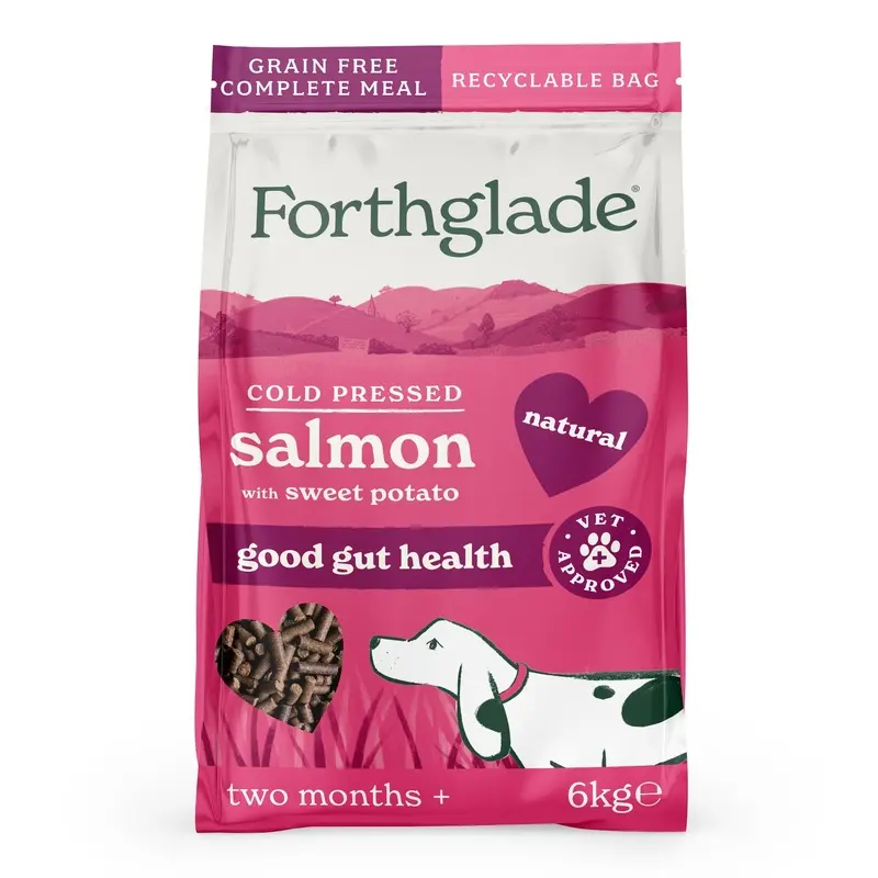 Forthglade Salmon | Cold Pressed Dry Dog Food - 2Kg