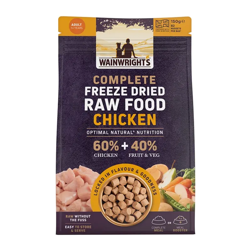 Wainwrights Complete Freeze Dried Raw Adult Dog Food Chicken 150G