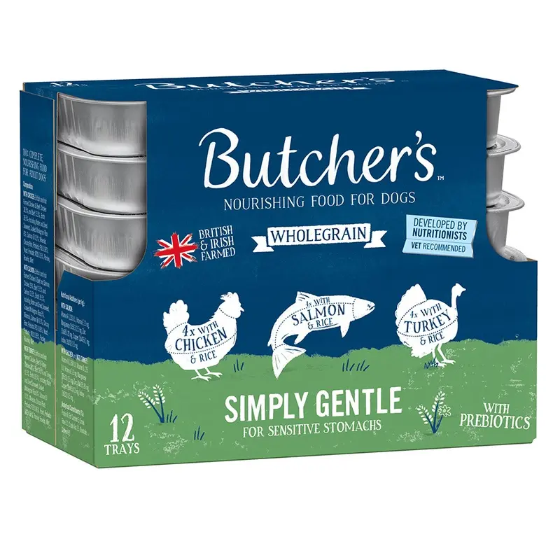 Butchers Simply Gentle Wet Adult Dog Food 12 X150G Trays