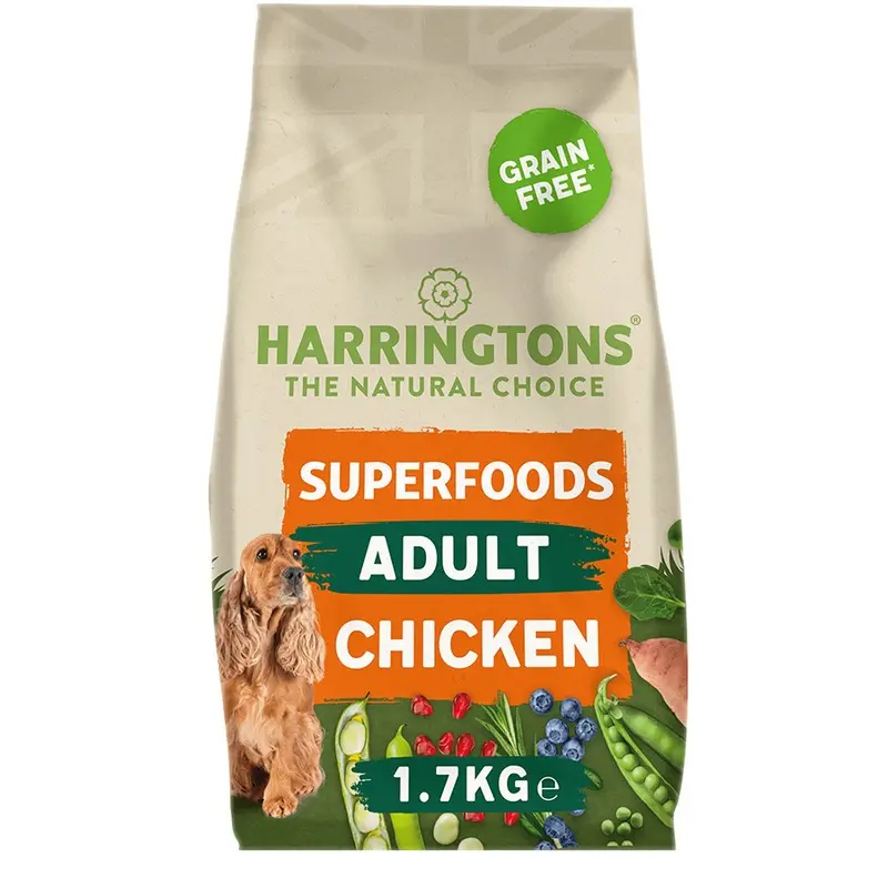 Harringtons Superfoods Dry Adult Dog Food Chicken 1.7Kg