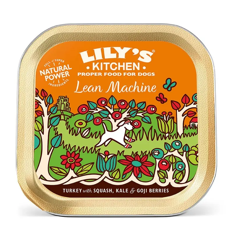 Lilys Kitchen Lean Machine Wet Adult Dog Food 150G Tray