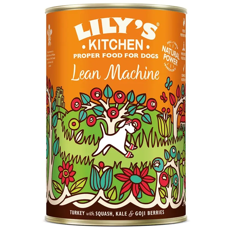 Lilys Kitchen Lean Machine Wet Adult Dog Food 400G Tin