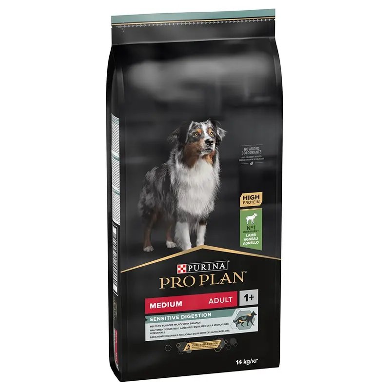 Pro Plan Purina Medium Adult Lamb & Rice Sensitive Digestion - 14Kg