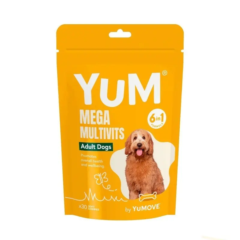 Yumove Yucare Multivits 6 In 1 For Adult Dogs - 30 Chews 6In