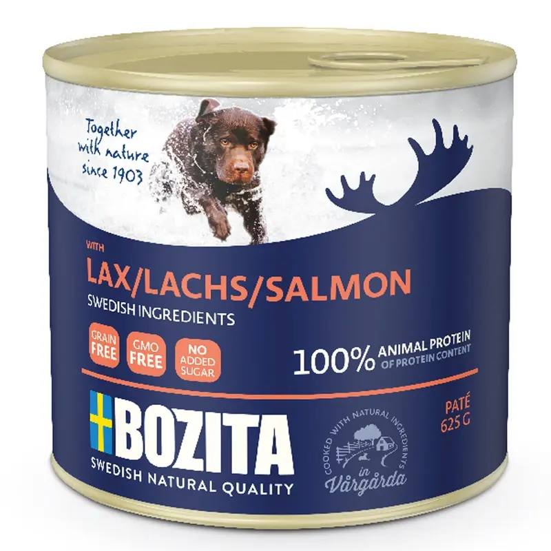 Bozita Naturals Pat 6 X 625G - Salmon