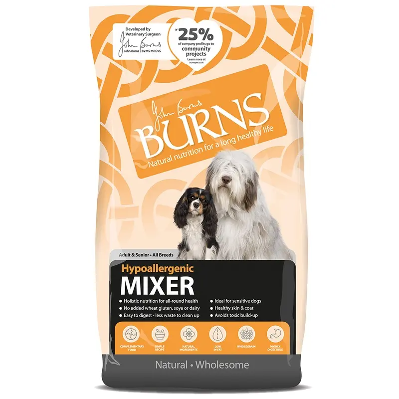 Burns Adult & Senior - Hypo-Allergenic Mixer - 2Kg