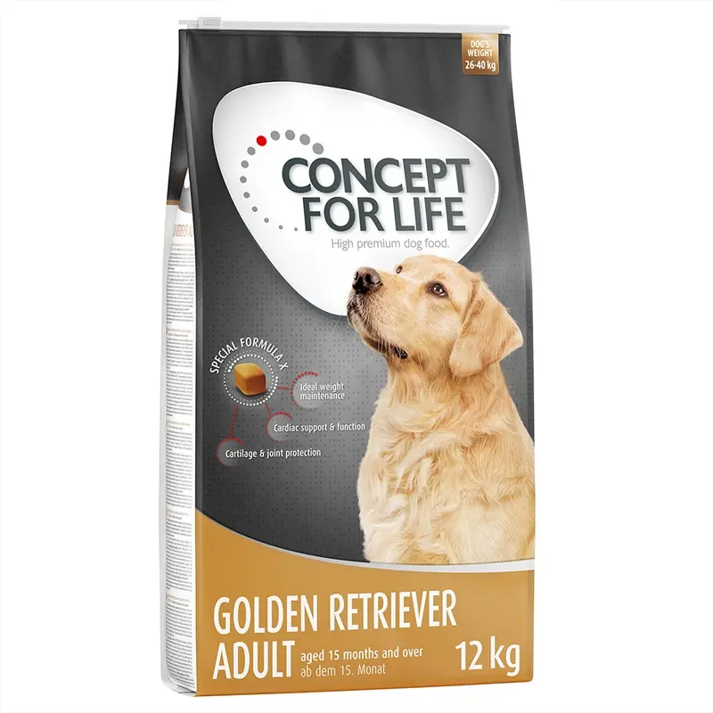Concept For Life Golden Retriever Adult - 12Kg