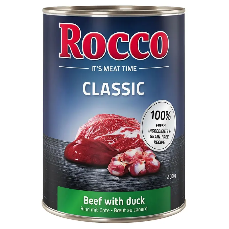 Rocco Classic 6 X 400G - Beef With Duck