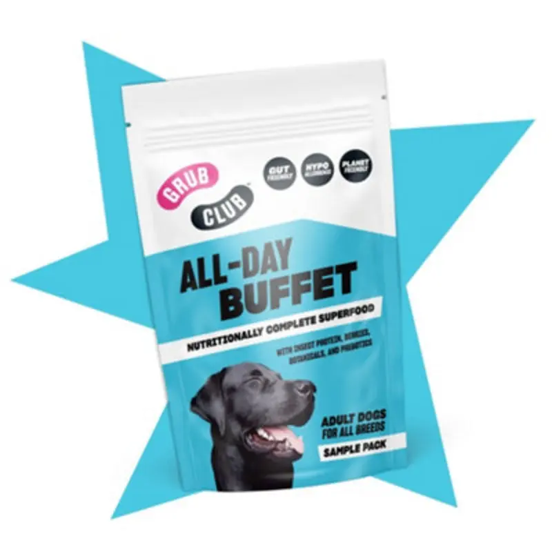 Grub Club All-Day Buffet Sample 100G Grain