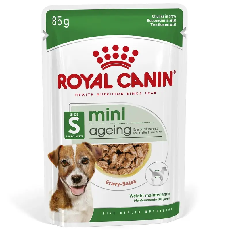 Royal Canin Size Royal Canin Mini Ageing In Gravy - 12 X 85G