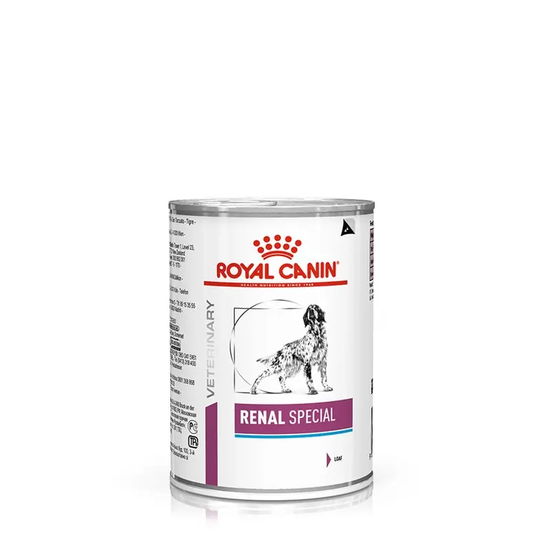 Royal Canin Veterinary Renal Special Wet Dog Food In Loaf 12 X 410G