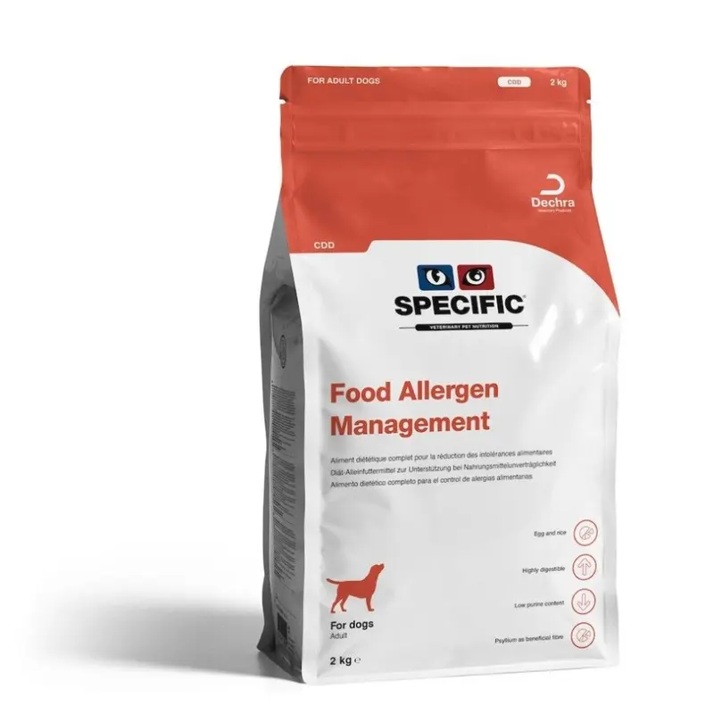 Dechra (2Kg) Specific Cdd Food Allergy Management Dry Dog Food 2Kg