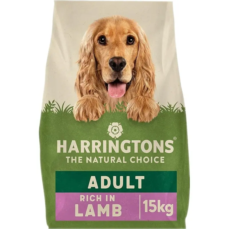 Harringtons Complete Dry Dog Food Lamb & Rice - Made With All Natural Ingredients 15Kg