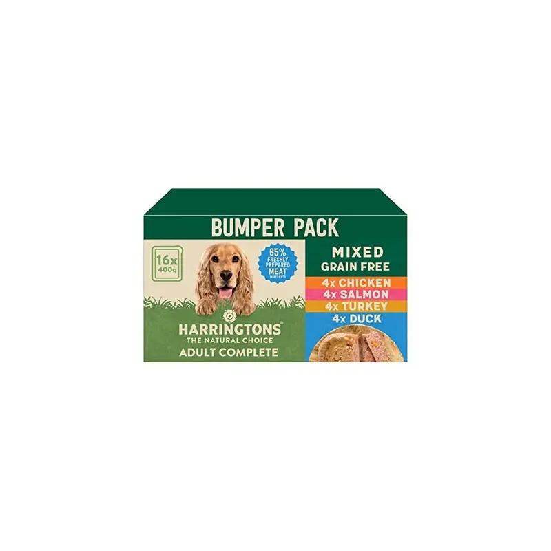 Harringtons Wet Mixed Bumper Pack 16X400g