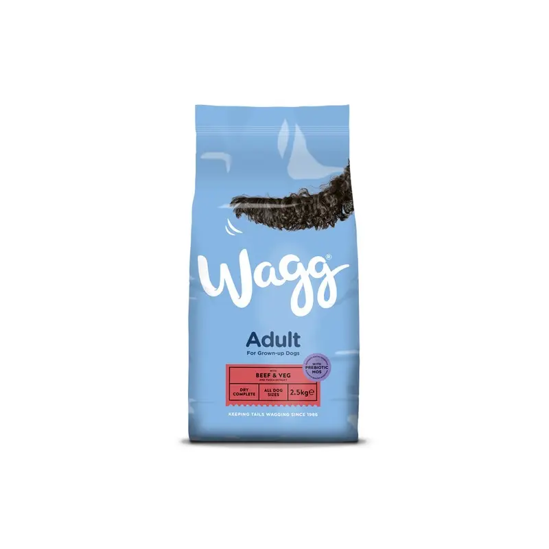 Wagg (2.5 Kg) Beef & Vegetables Size 2.5
