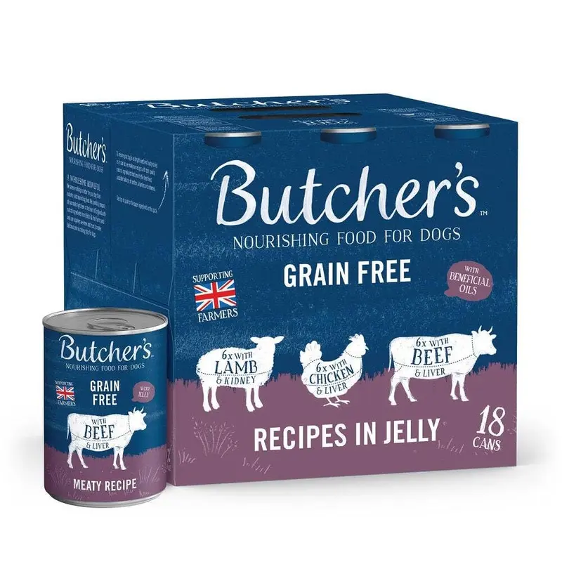 Butchers Can Meaty Recipes Cij 18x400g