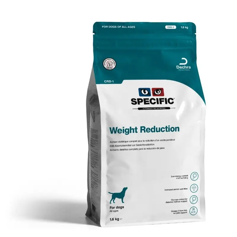 Dechra (1.6Kg) Specific Crd-1 Weight Reduction Dry Dog Food 1.6Kg