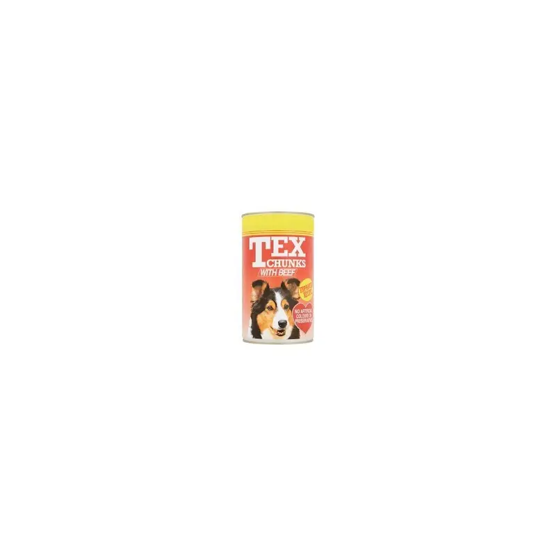 Tex Chunks With Beef (Pack Of 6) 1.2Kg