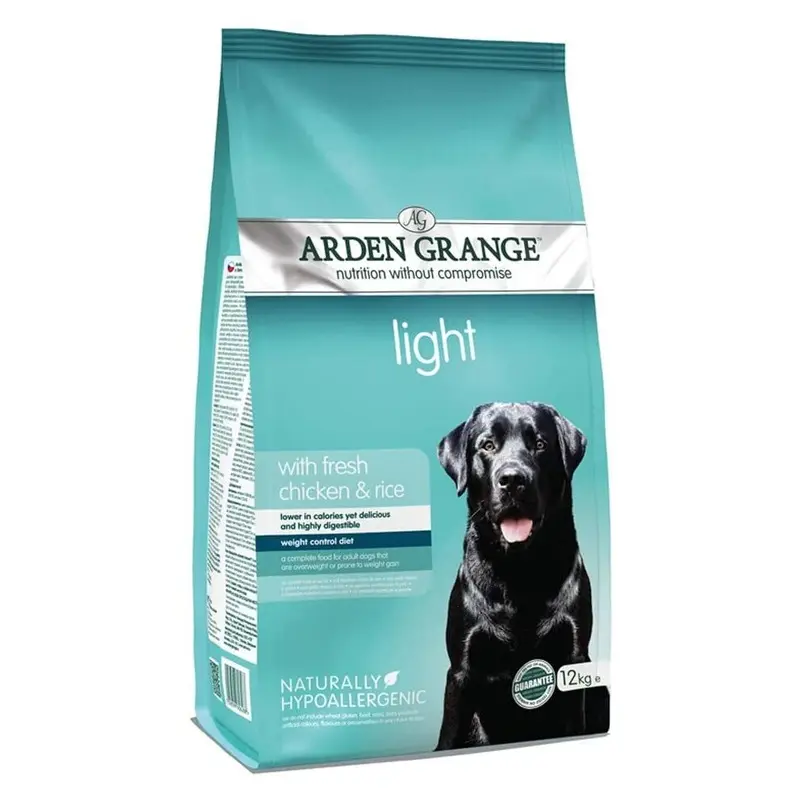 Arden Grange Light Adult Dry Dog Food With Fresh Chicken And Rice, 12 Kg 12Kg