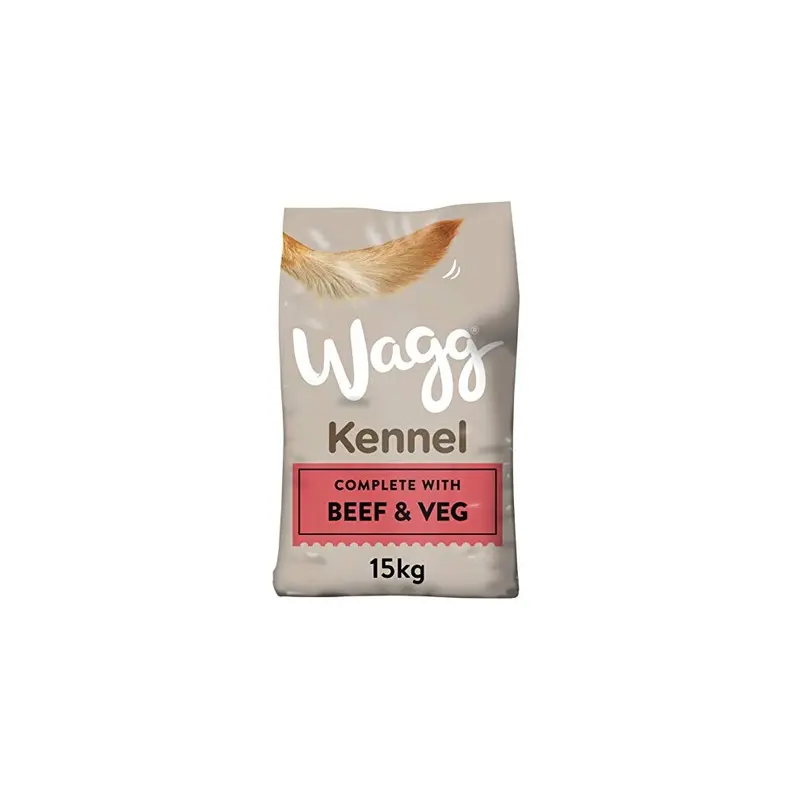 New Wagg Complete Kennel Beef Dry Dog Food 15 Kg Waggklb-15 15Kg