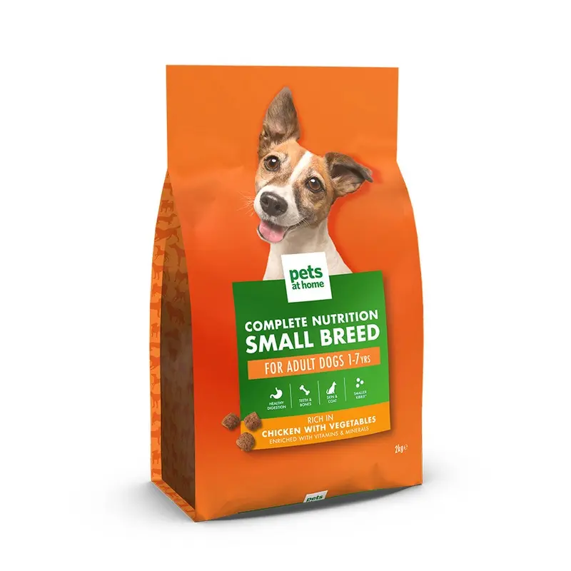 Pets At Home Complete Nutrition Small Breed Dry Dog Food Rich In Chicken 2Kg