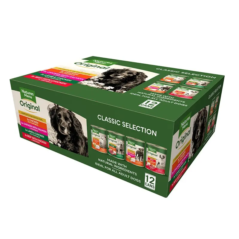 Natures Menu Multipack Wet Adult Dog Food 12X400G Cans