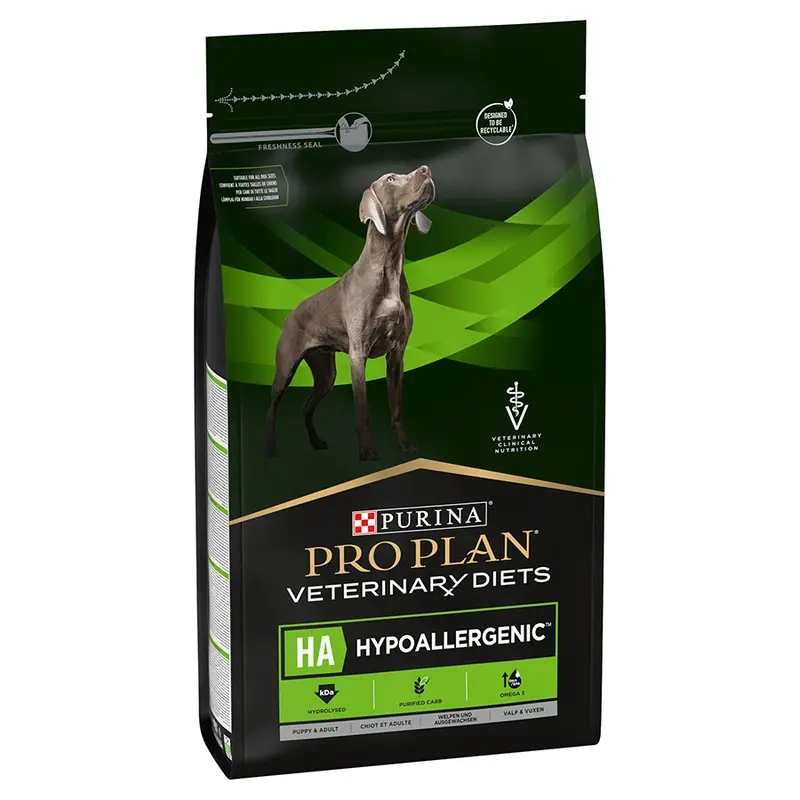 Pro Plan Veterinary Diets Ha Hypoallergenic Adult Dry Dog Food 3Kg