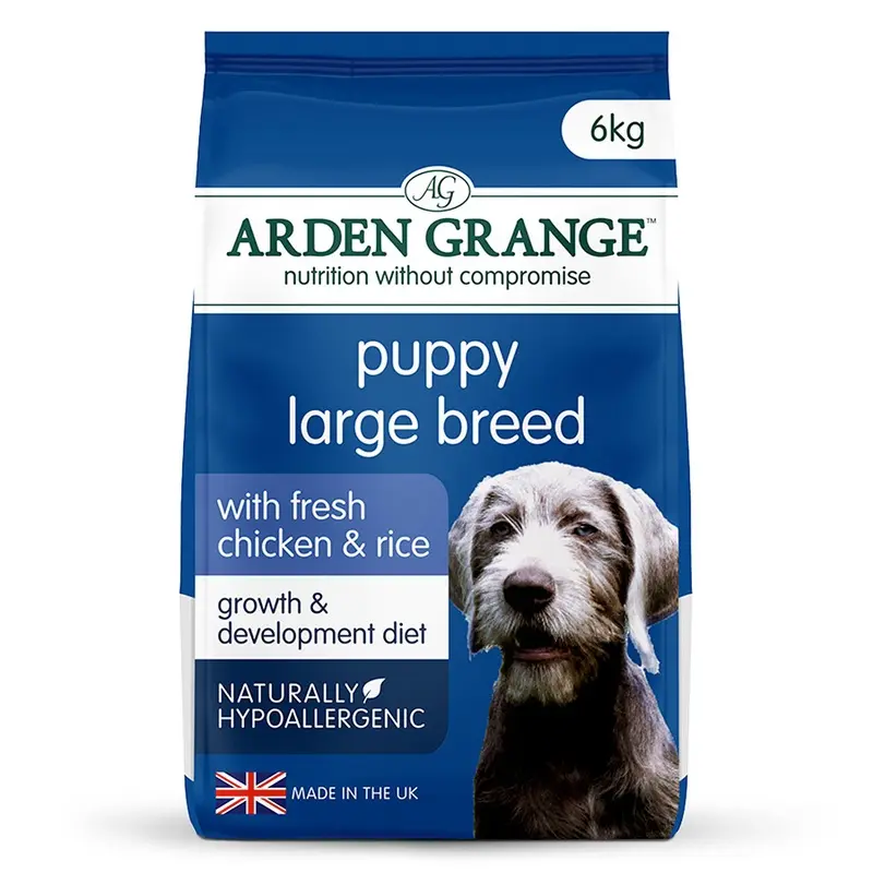Arden Grange Large Breed Dry Puppy/Junior Dog Food With Chicken And Rice 6Kg