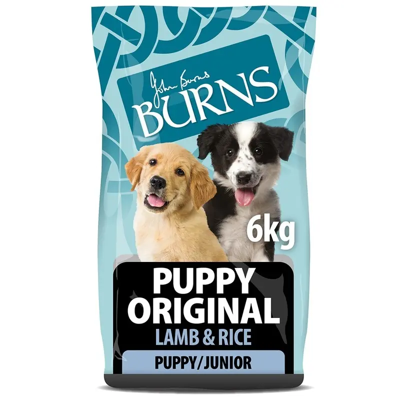 Burns Original Lamb And Rice Puppy Food - White/Brown/Salmon 6Kg