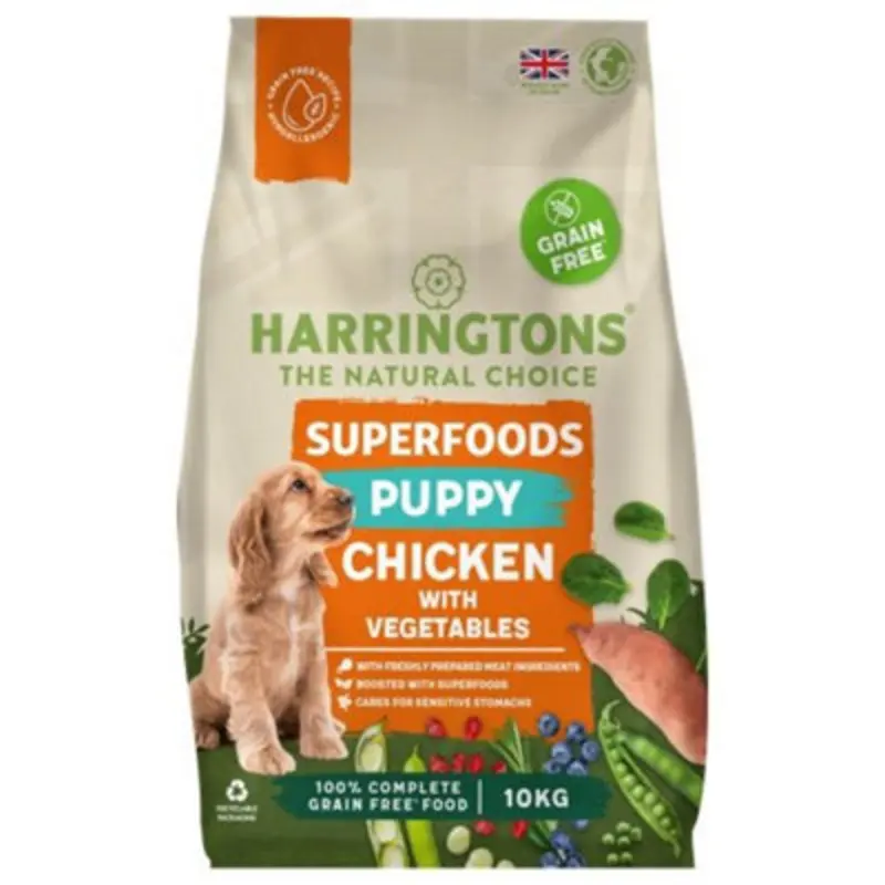 Harringtons Grain Harringtons Free Superfoods Chicken Puppy 10Kg