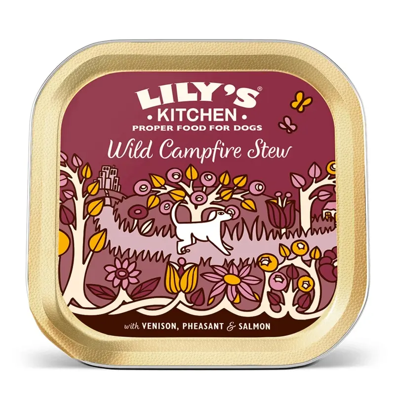 Lilys Kitchen Grain/Salmon Dog Wild Campfire Stew (150G) 150G