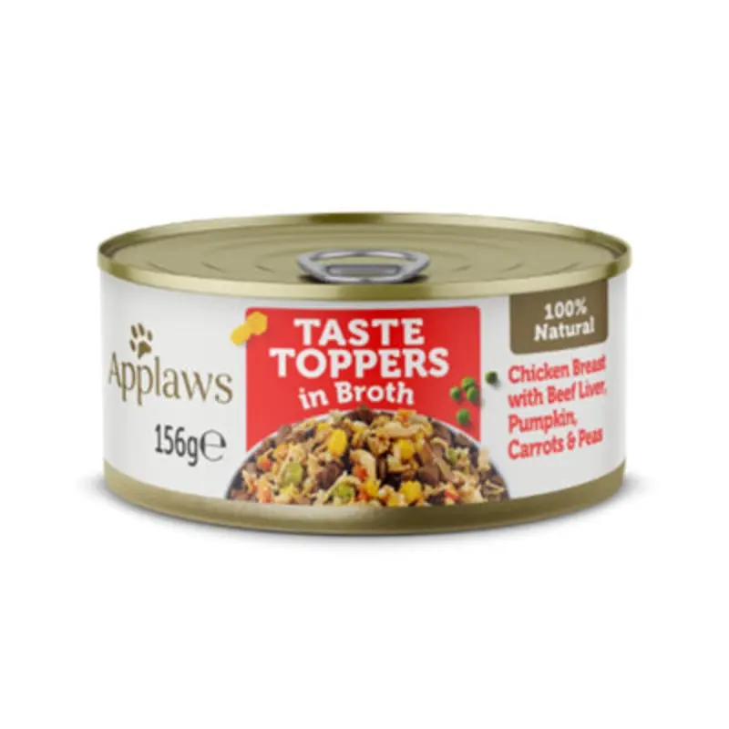 Applaws Ttn Chicken With Beef Liver & Veg In Broth X 156 Size 12